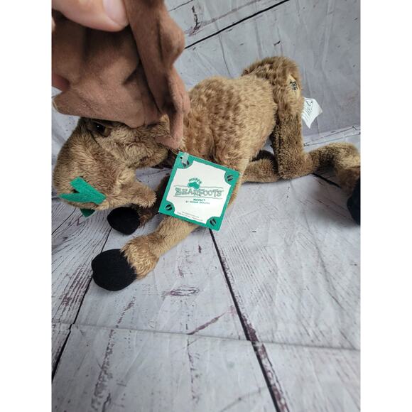 Barefoots Moose's Collectible Phyllis Driscoll Stuffed Animal Jenny Flower 11in - Picture 4 of 10